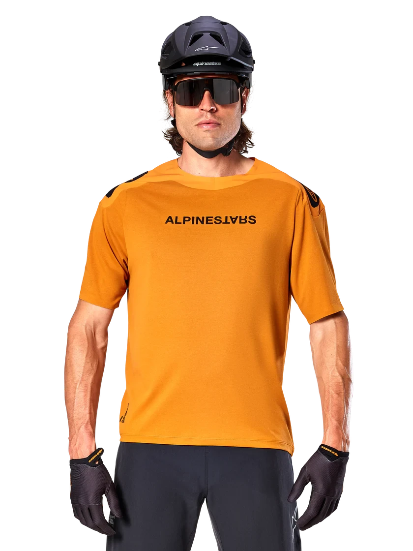 3. Bluza Alpinestars A-Aria Polartec Switch SS Jersey Dark Gold M M, Auriu