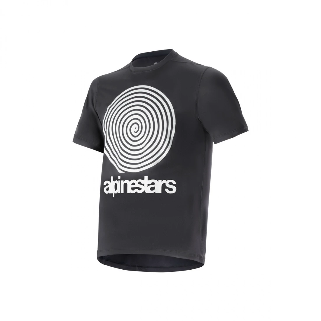 1. Bluza Alpinestars A-Dura Oscar SS Jersey Black L L, Negru/Alb
