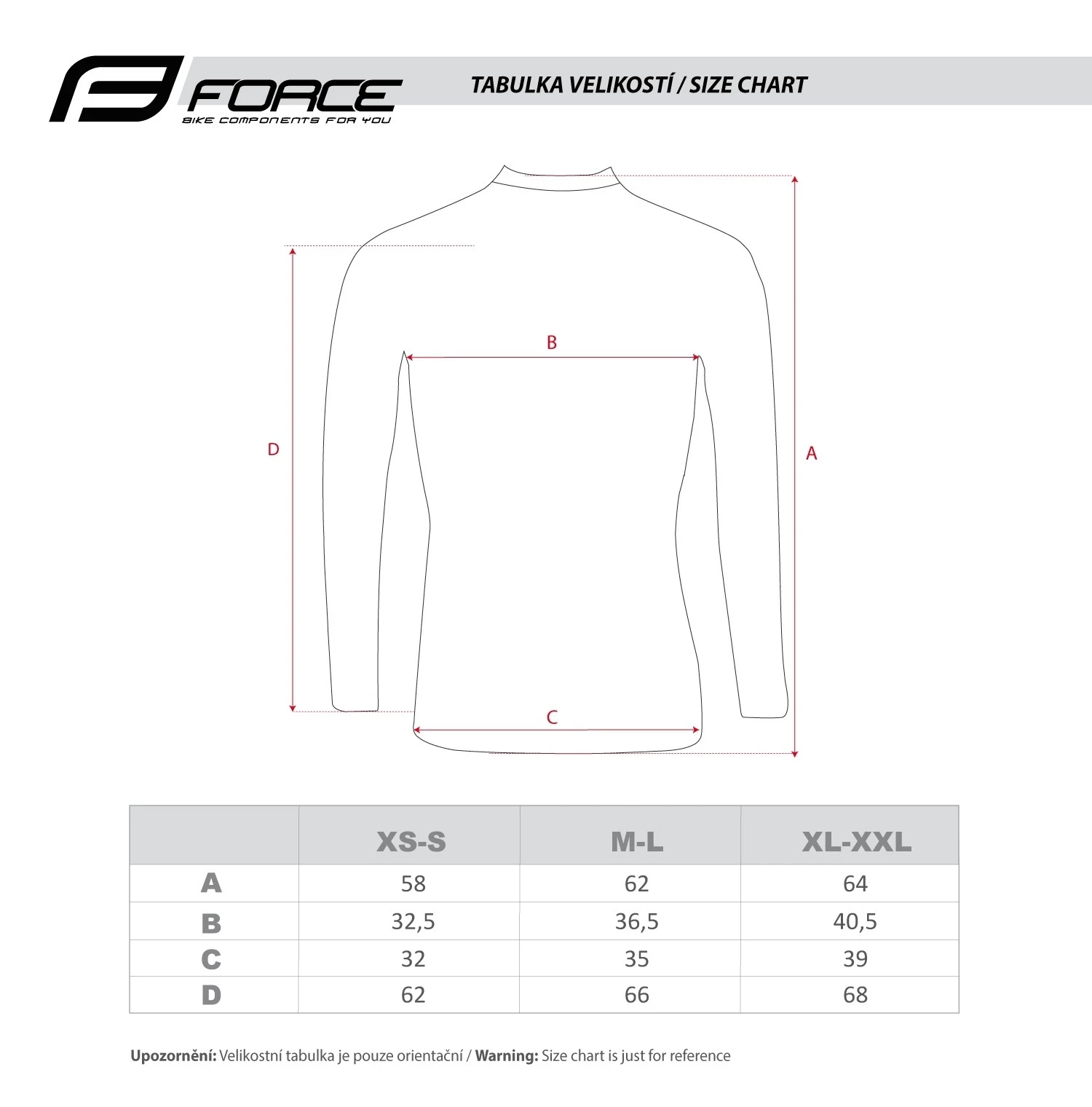 3. Bluza corp Force Snowstorm, negru, XS-S XS/S