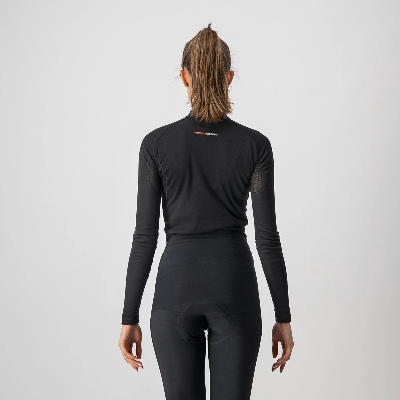 5. Bluza de corp Castelli Flanders 2 W Warm LS, negru, M M, Negru
