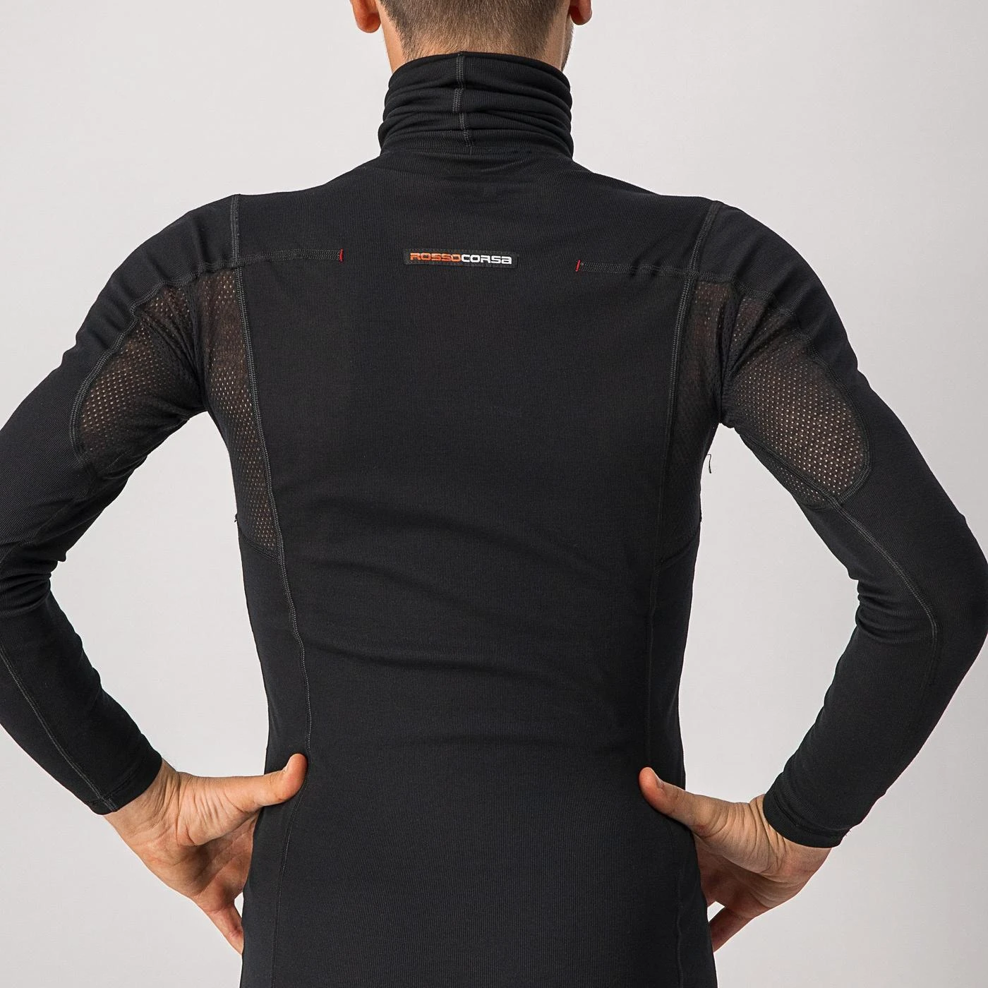 3. Bluza de corp Castelli Flanders Warm Neck Warmer, negru, S S, Negru