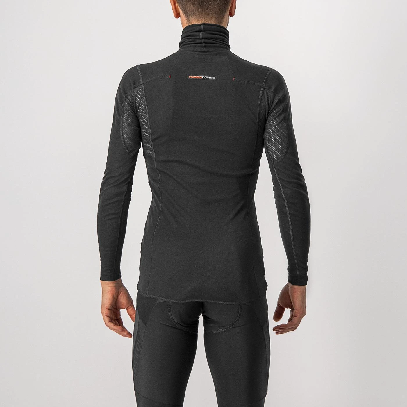 2. Bluza de corp Castelli Flanders Warm Neck Warmer, negru, S S, Negru