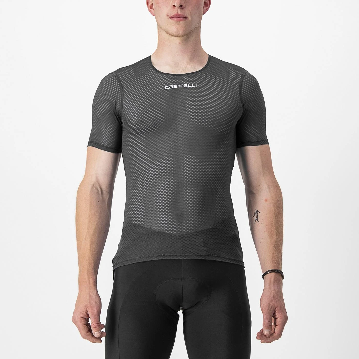 1. Bluza de corp cu maneca scurta Castelli Pro Mesh 2.0 SS, pt barbati, negru, M Negru, M