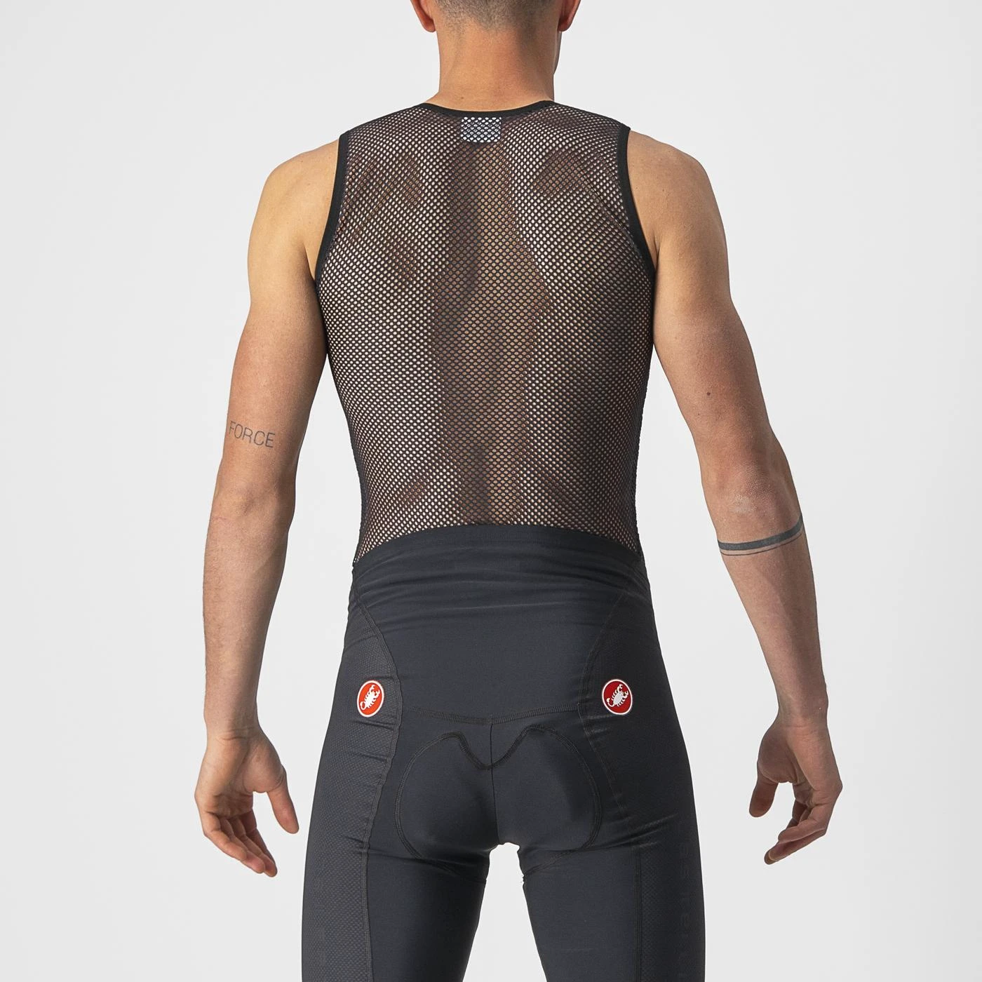 2. Bluza de corp fara maneci Castelli Core Mesh 3 SL, pentru barbati, negru, S M Negru, S/M