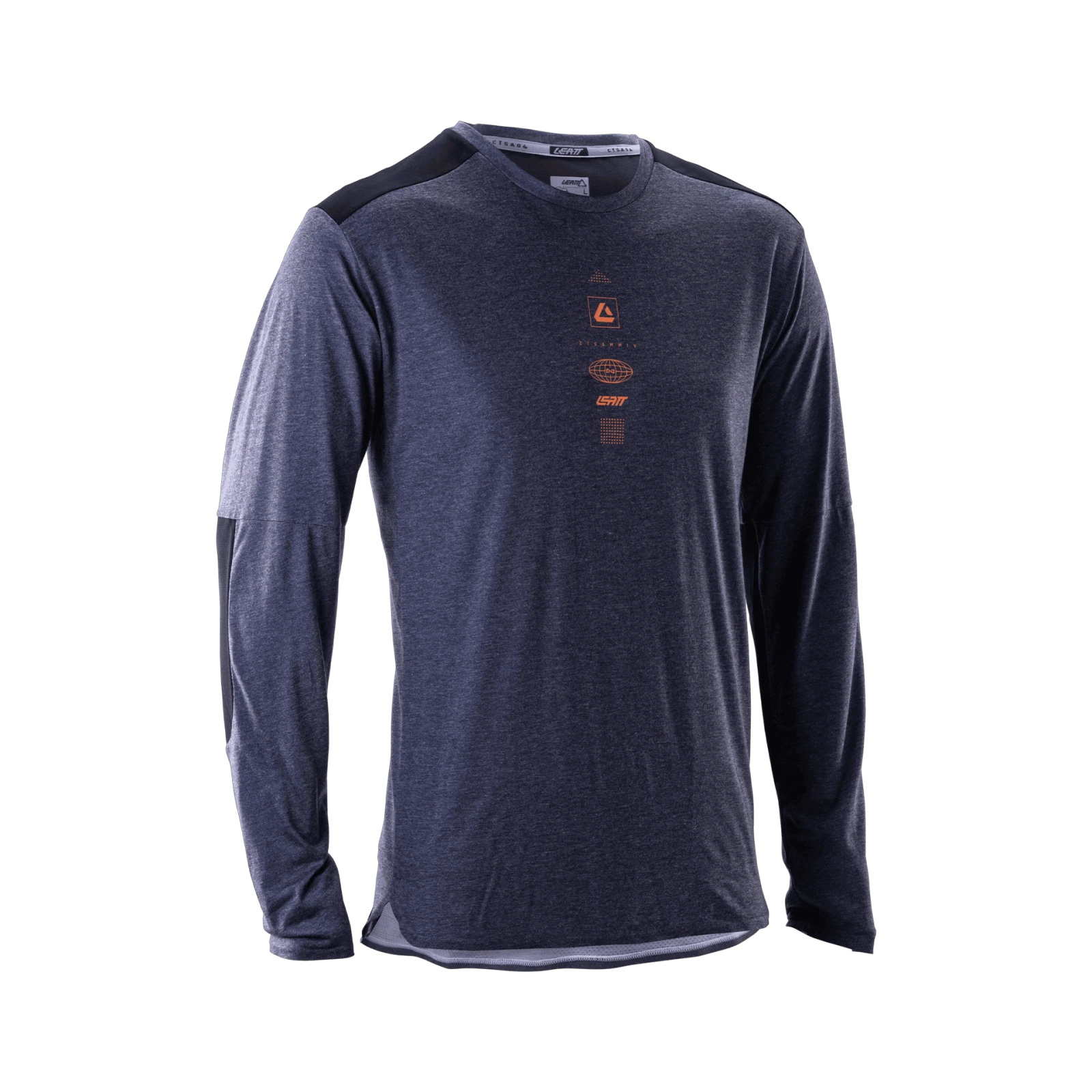 1. Bluza Leatt MTB Trail 4.0 Galaxy Blue M Albastru, M