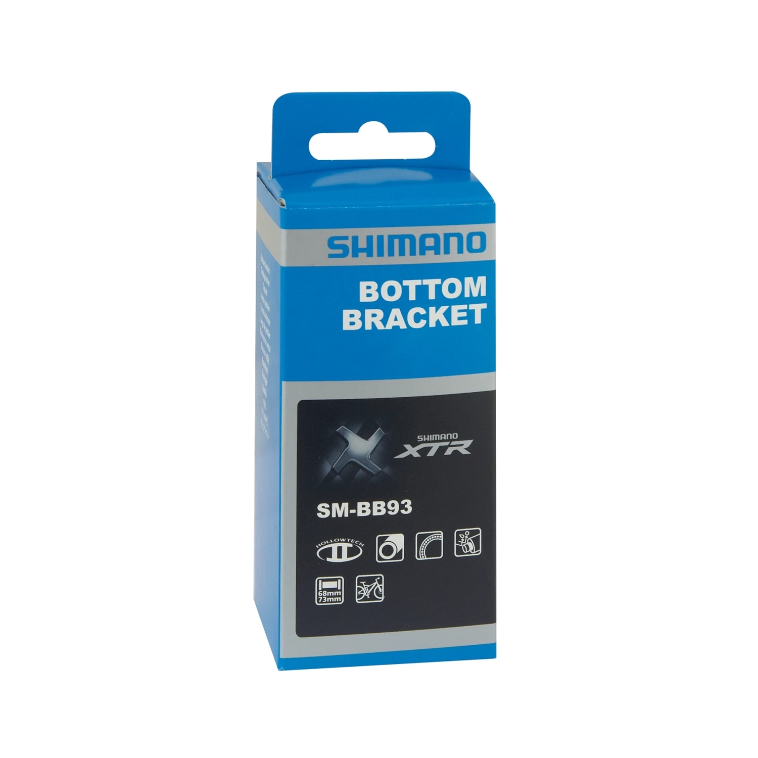 2. Butuc pedalier Shimano SM-BB93, BSA, fara TL-FC24, 68 73mm 68mm/73mm