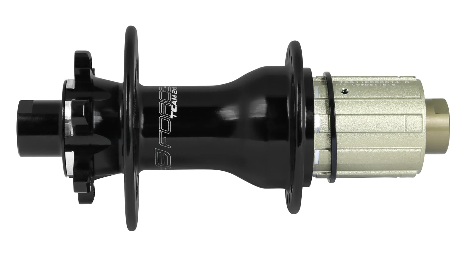 1. Butuc spate Force 2x1 X12 disc 32h, Black