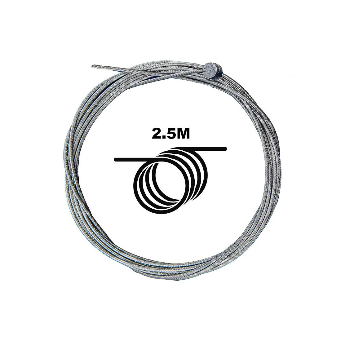 1. Cablu frana otel pentru trotineta electrica 250cm - set 5 bucati