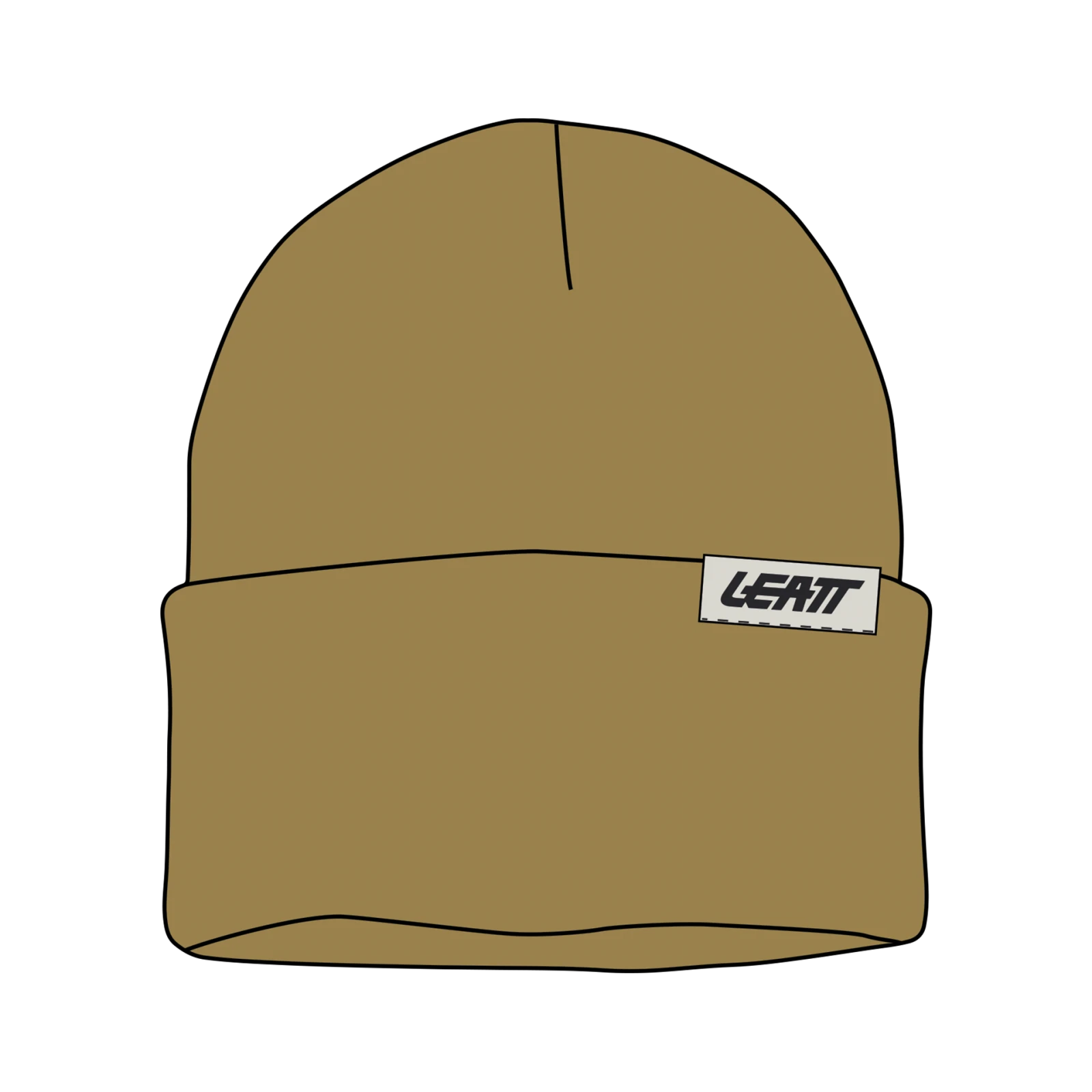 2. Caciula Leatt Beanie Team Brass Brown Maro