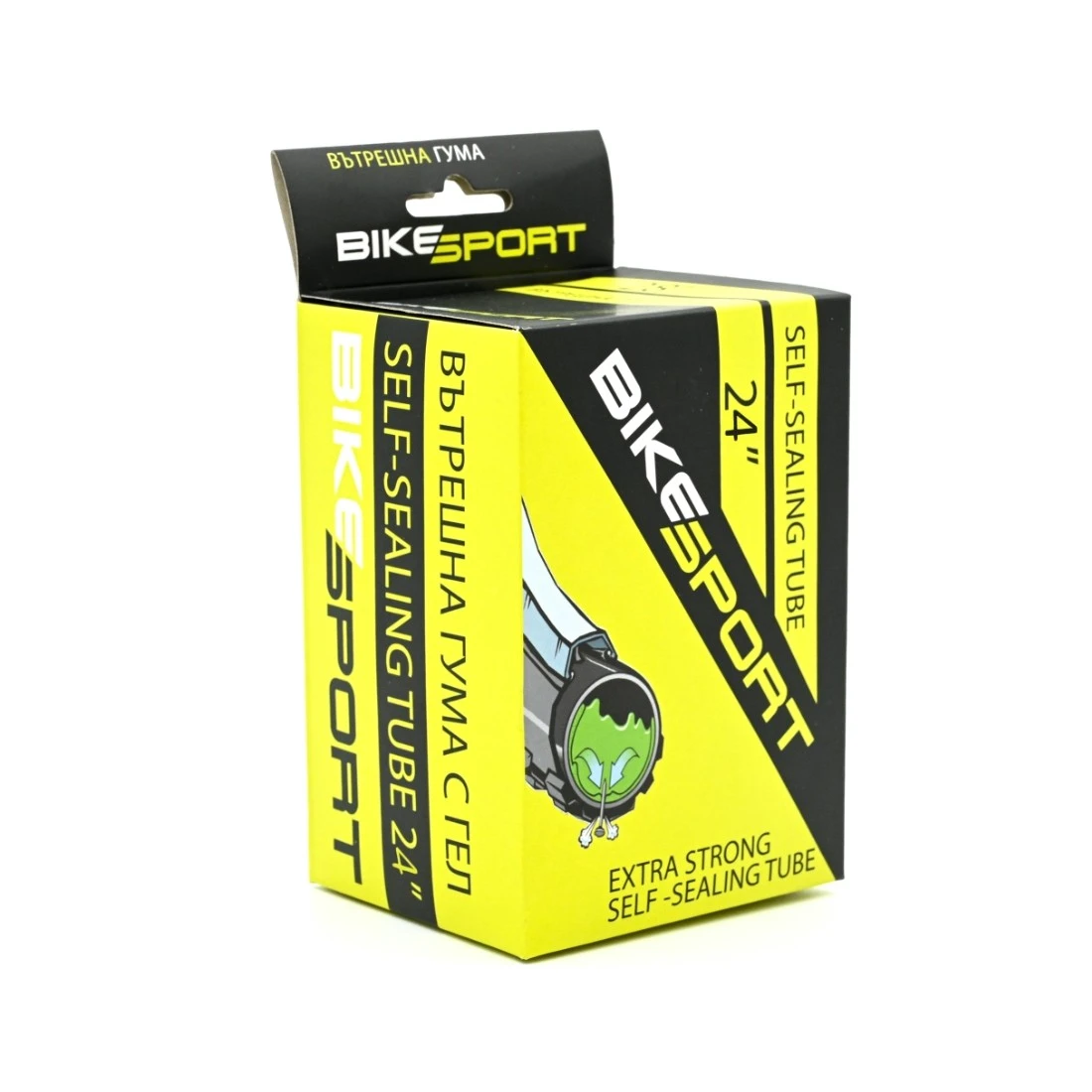 1. Camera Bikesport cu solutie antipana 24x1.95 2.125 AV 48mm