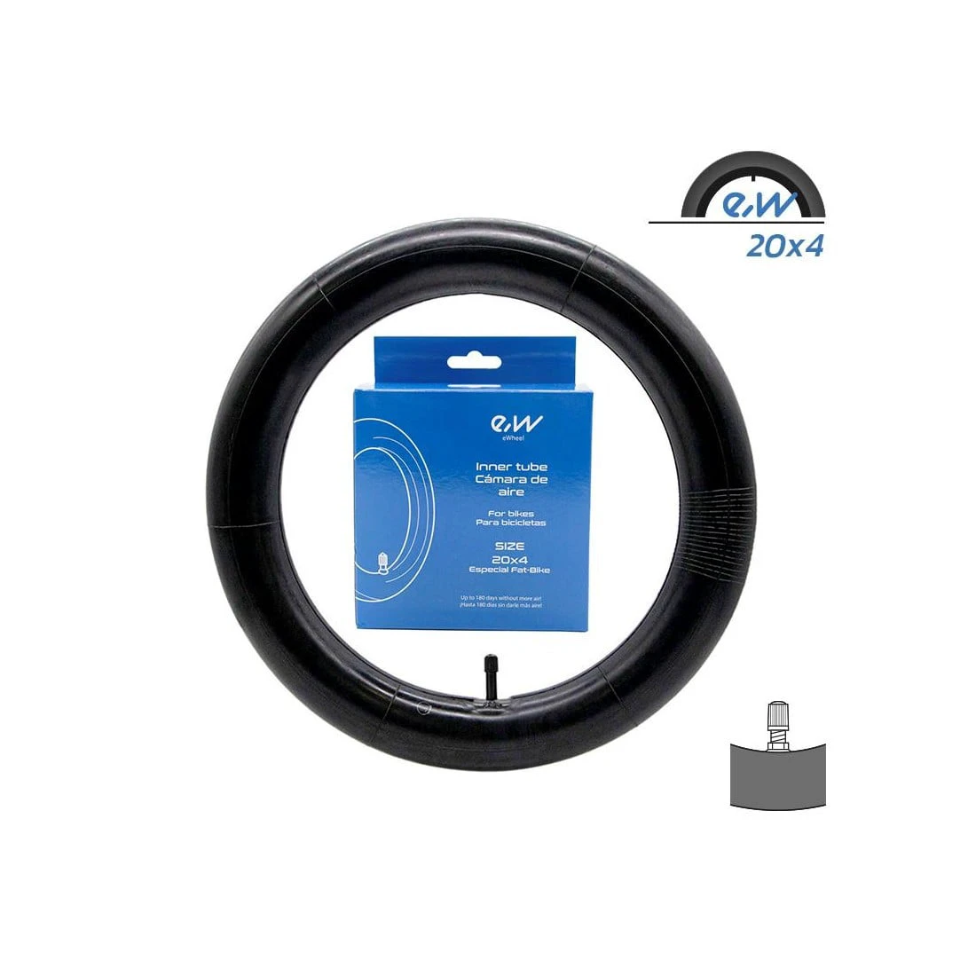 1. Camera fat-bike Ewheel 20x4