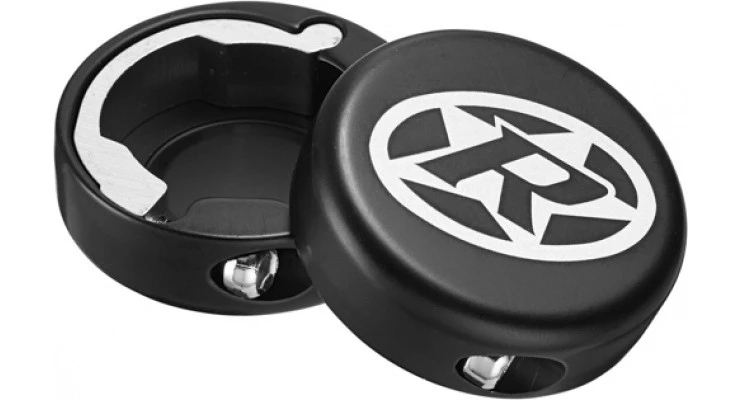 1. Capete ghidon Reverse lock-on aluminiu negre Negru