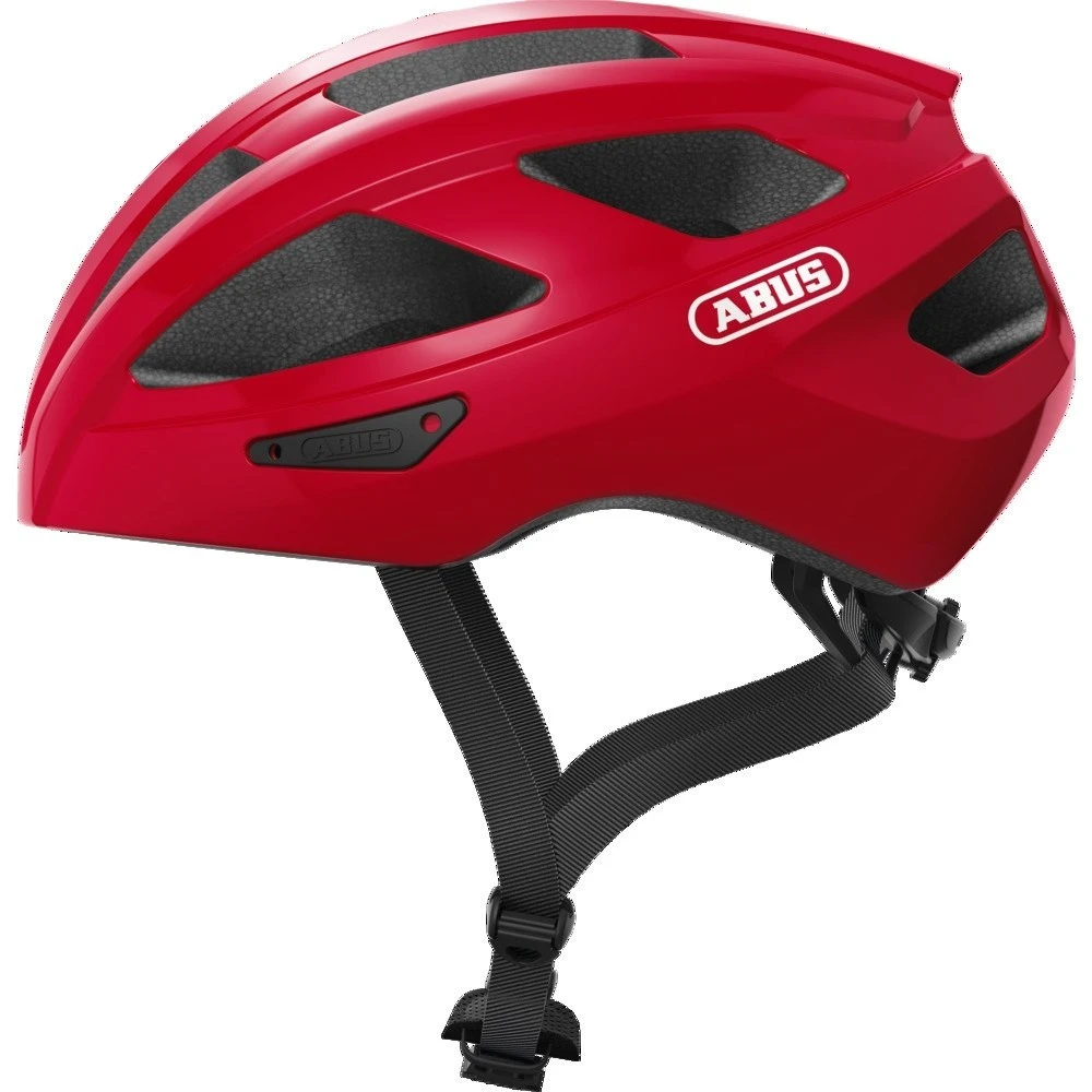 1. Casca ABUS Macator, Blaze Red, M (52-58 cm) 52-58cm, Rosu