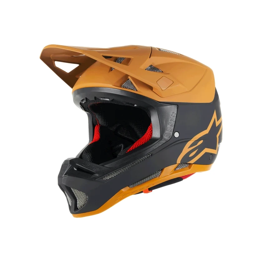1. Casca Alpinestars Missile Tech Racer Helmet Black Dark Gold Matt M Negru/Auriu, 57-58cm