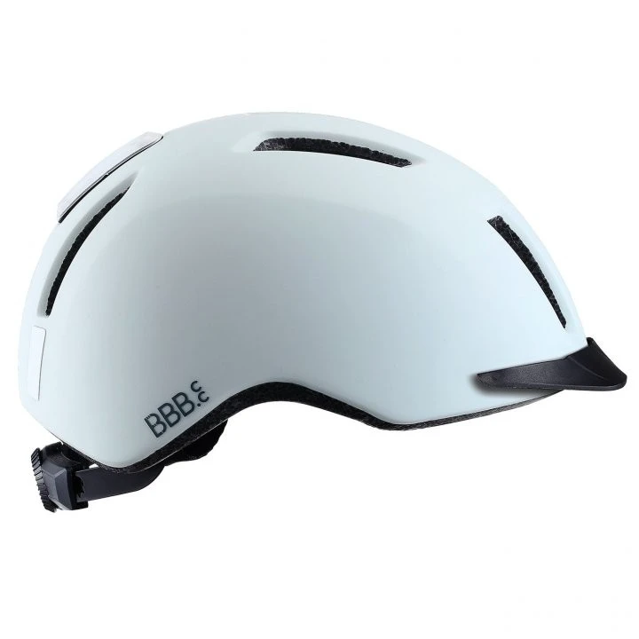 5. Casca BBB Grid BHE-161 Alb Mat M (54-58 cm) 54-58cm, Alb
