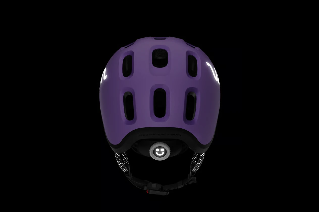 6. Casca ciclism Woom Ready, Liliac, XS, 46-50cm Violet, 46-50cm