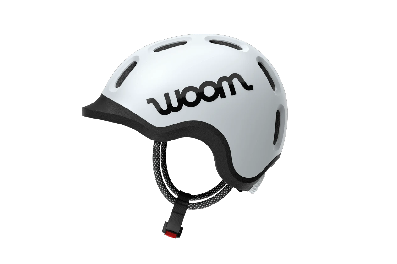 2. Casca ciclism Woom Ready, Light Grey, XS, 46-50cm Gri, 46-50cm