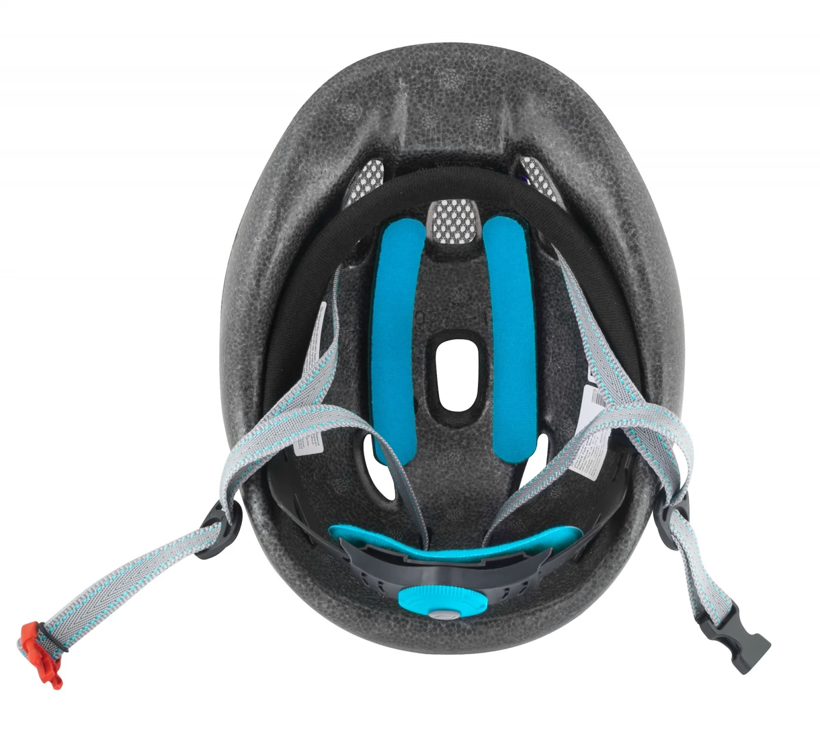 4. Casca copii Force Fun Planets Fluo Blue M 52-56cm, Bleu/Galben fluo