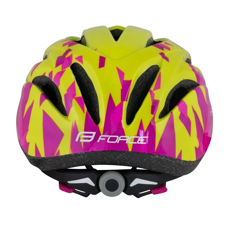3. Casca copii Force Ant Junior, fluo magenta, XS S (48-52cm) 48-52cm, Galben fluo/Magenta