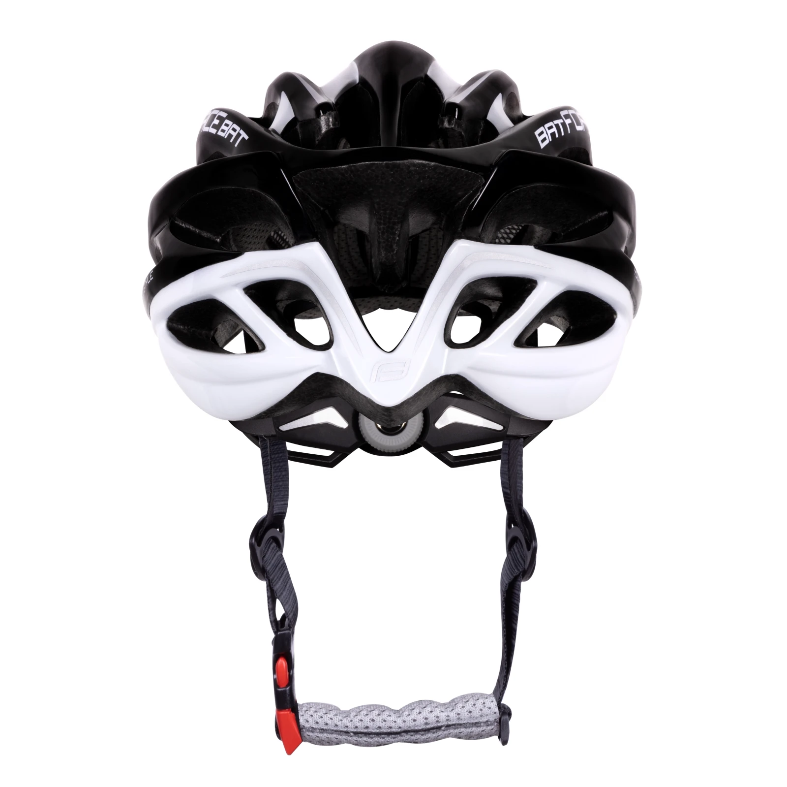 5. Casca Force Bat Negru Alb L XL (57-61cm) 57-61cm, Negru/Alb