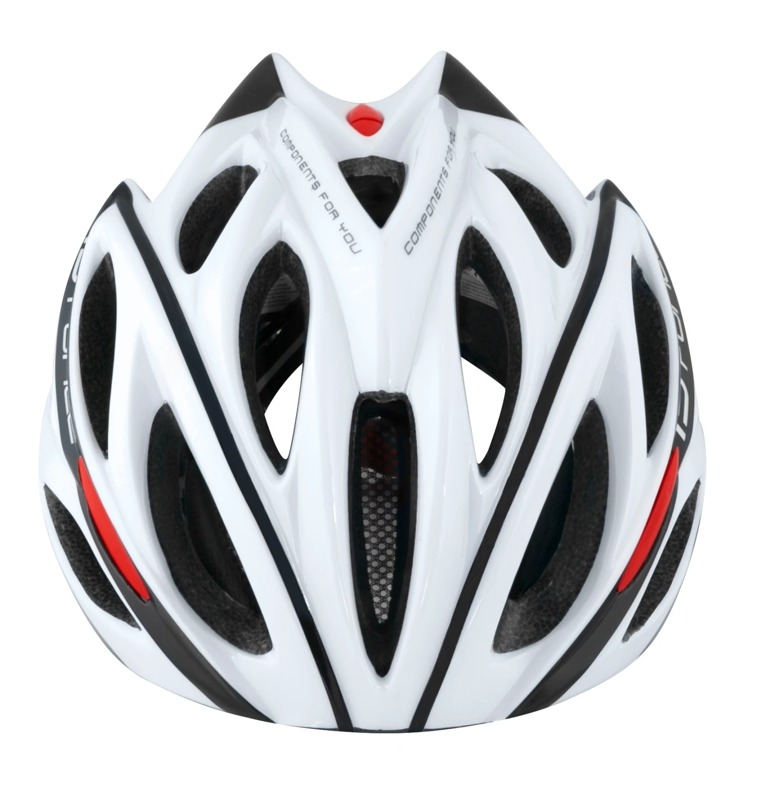 2. Casca Force Bull alb negru L XL (58-61cm) 58-61cm, Alb/Negru