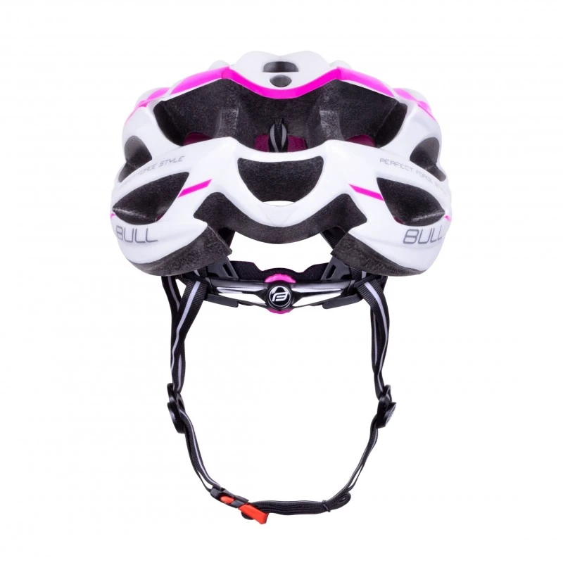 5. Casca Force Bull alb magenta S M (54-58 cm) 54-58cm, Alb/Magenta