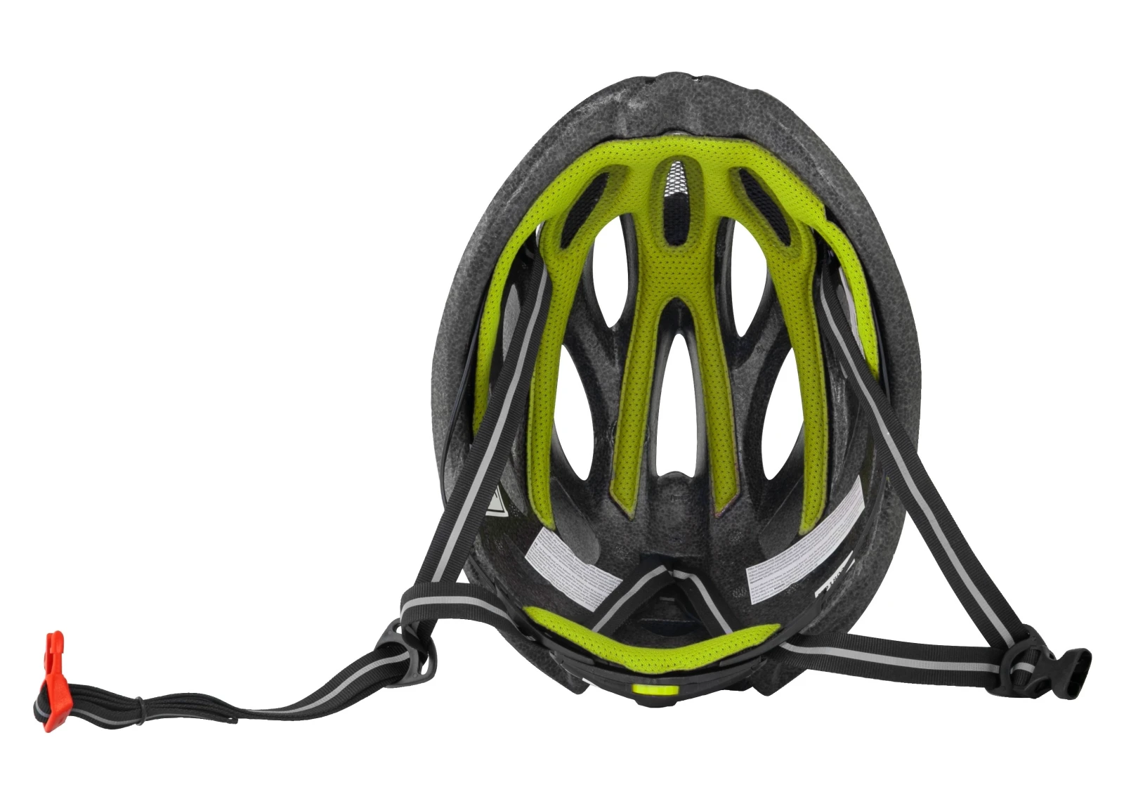 6. Casca Force Bull negru fluo S M (54-58 cm) 54-58cm, Negru/Galben fluo