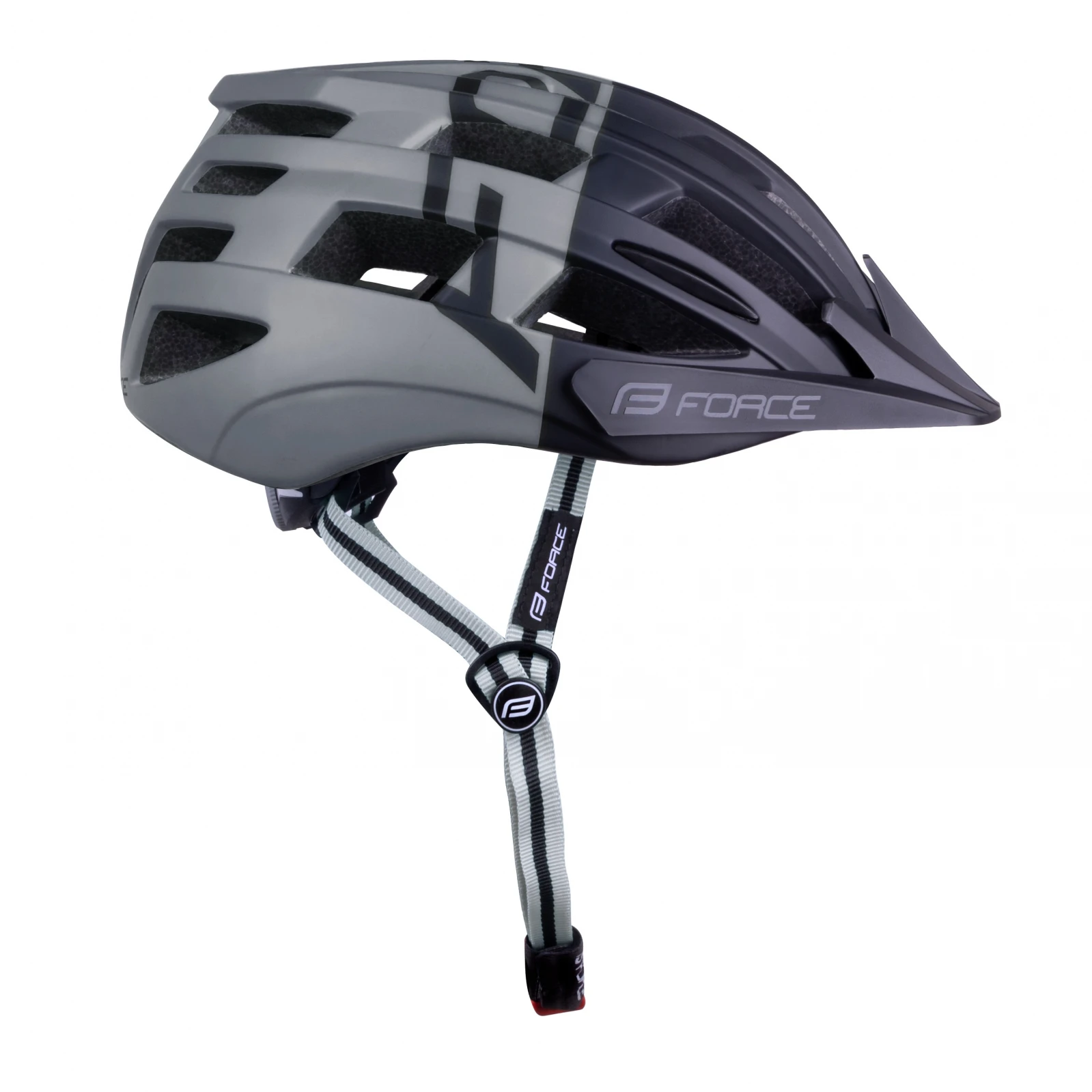 5. Casca Force Corella MTB negru gri S M 54-58cm, Antracit/Negru
