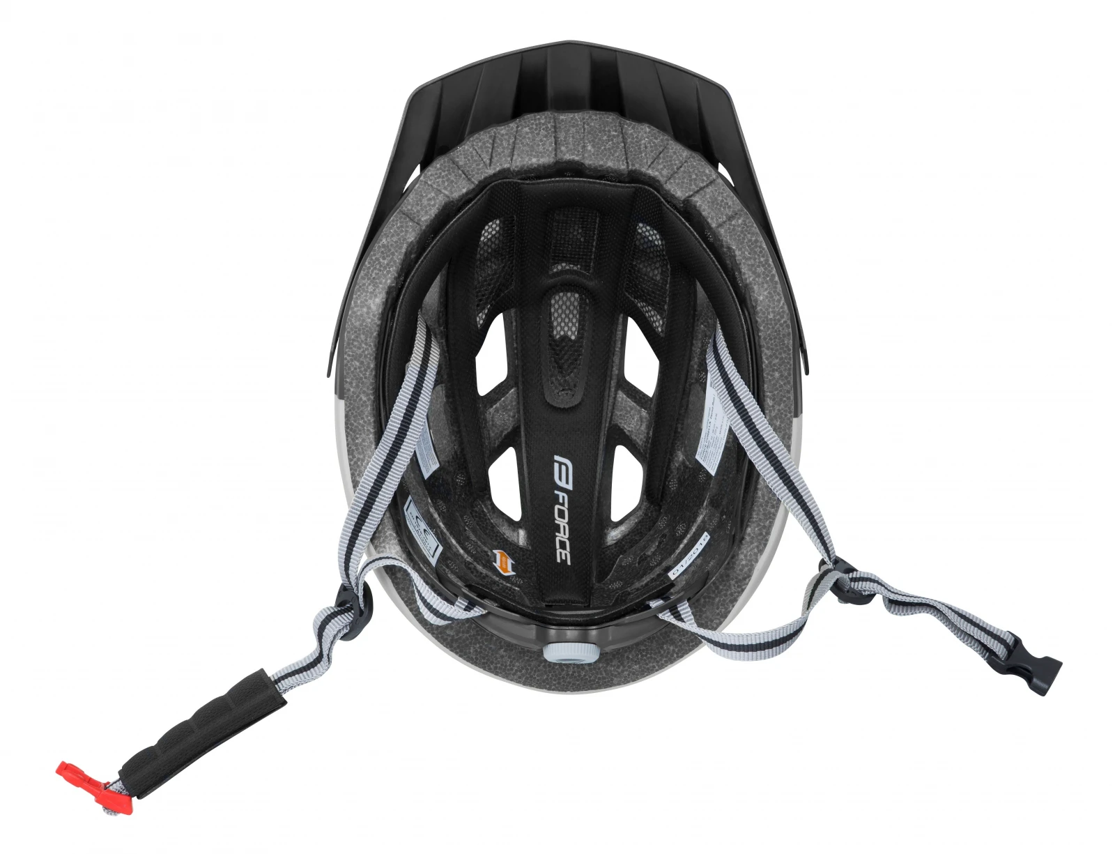 4. Casca Force Corella MTB negru gri S M 54-58cm, Antracit/Negru