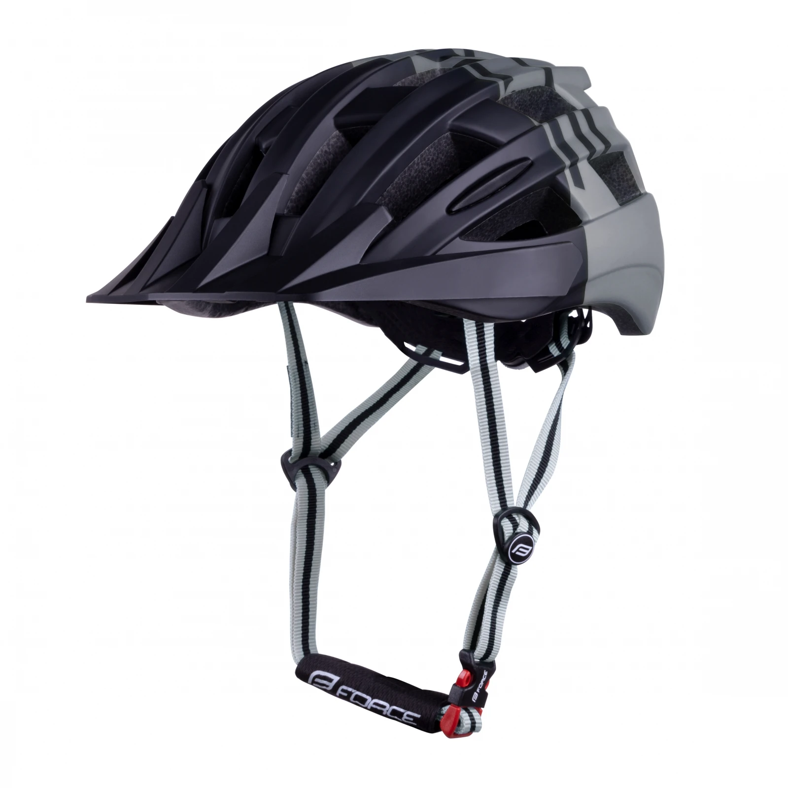1. Casca Force Corella MTB negru gri S M 54-58cm, Antracit/Negru