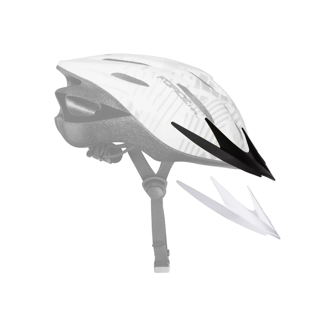 7. Casca Force Hal, alb, L-XL, 58-63cm Alb, 58-63cm