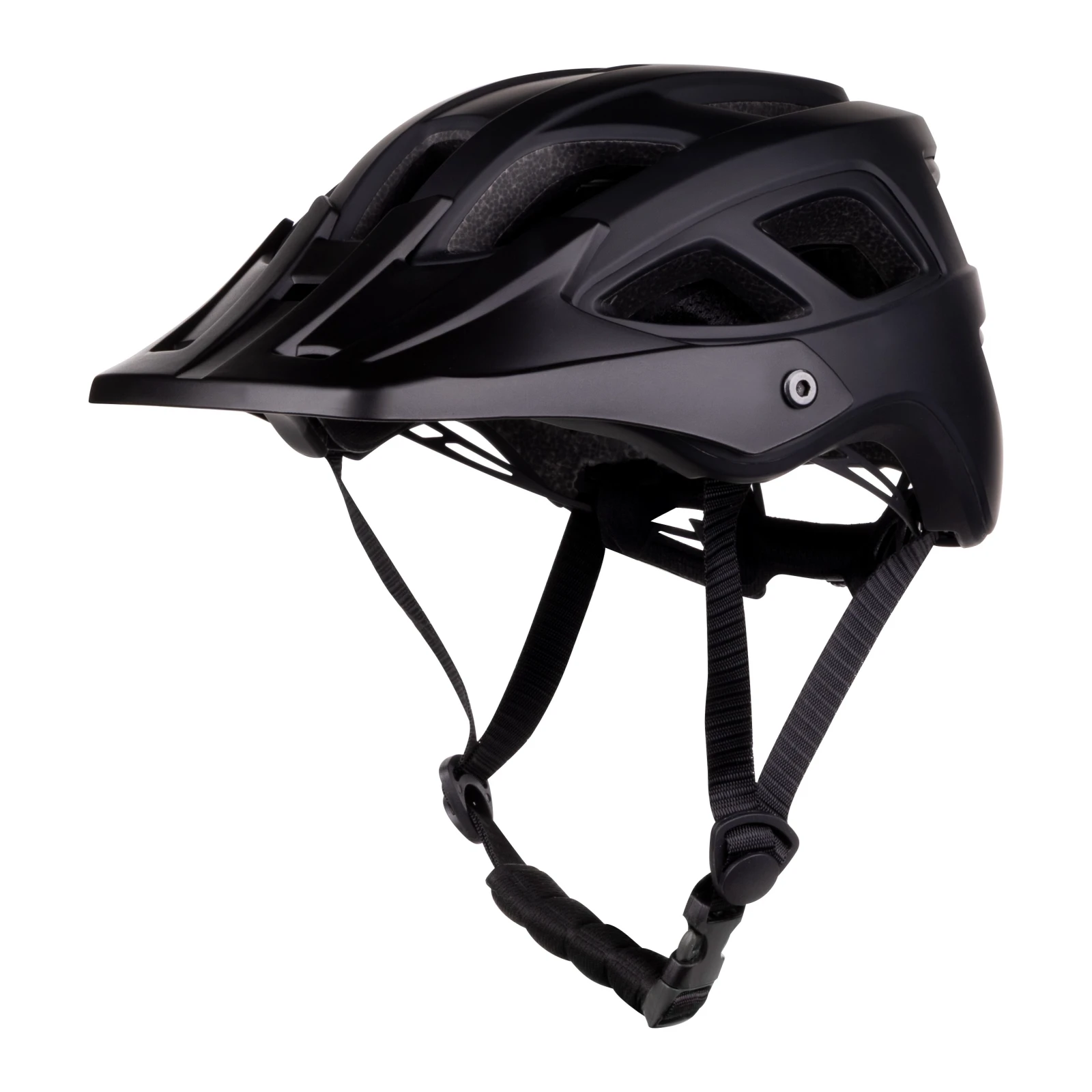 1. Casca Force IBEX MTB Black Matt L-XL (58-62 cm) 58-62cm, Negru