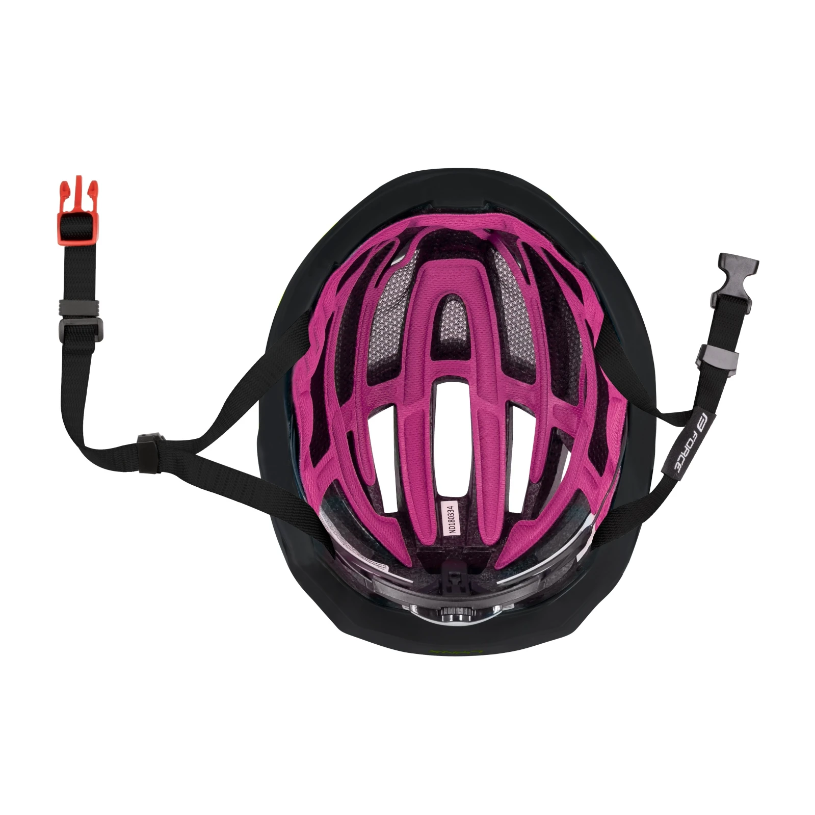 6. Casca Force Lynx Alb Roz S-M (55-59 cm) Magenta/Alb/Negru, 55-59cm