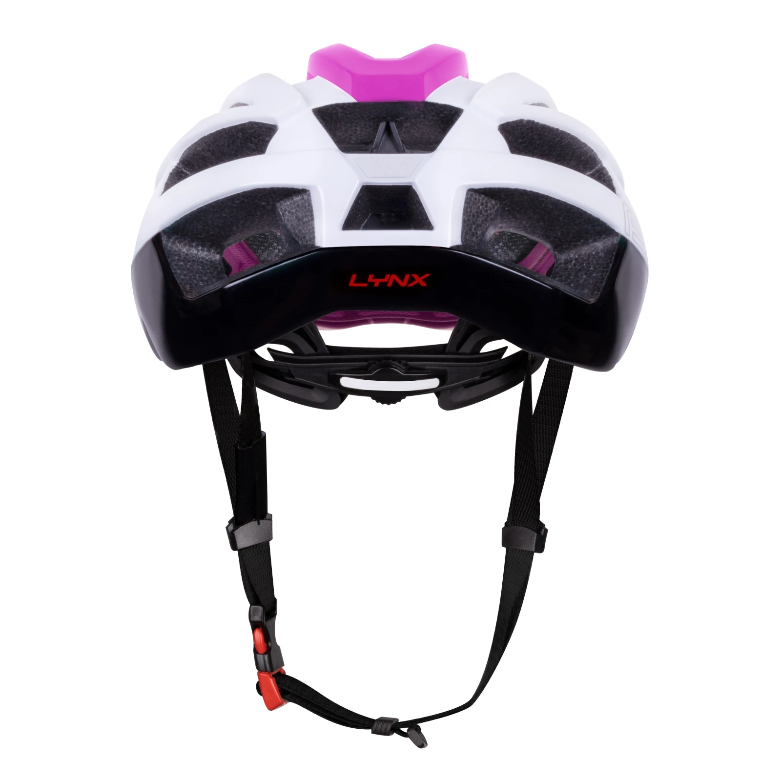 5. Casca Force Lynx Alb Roz S-M (55-59 cm) Magenta/Alb/Negru, 55-59cm