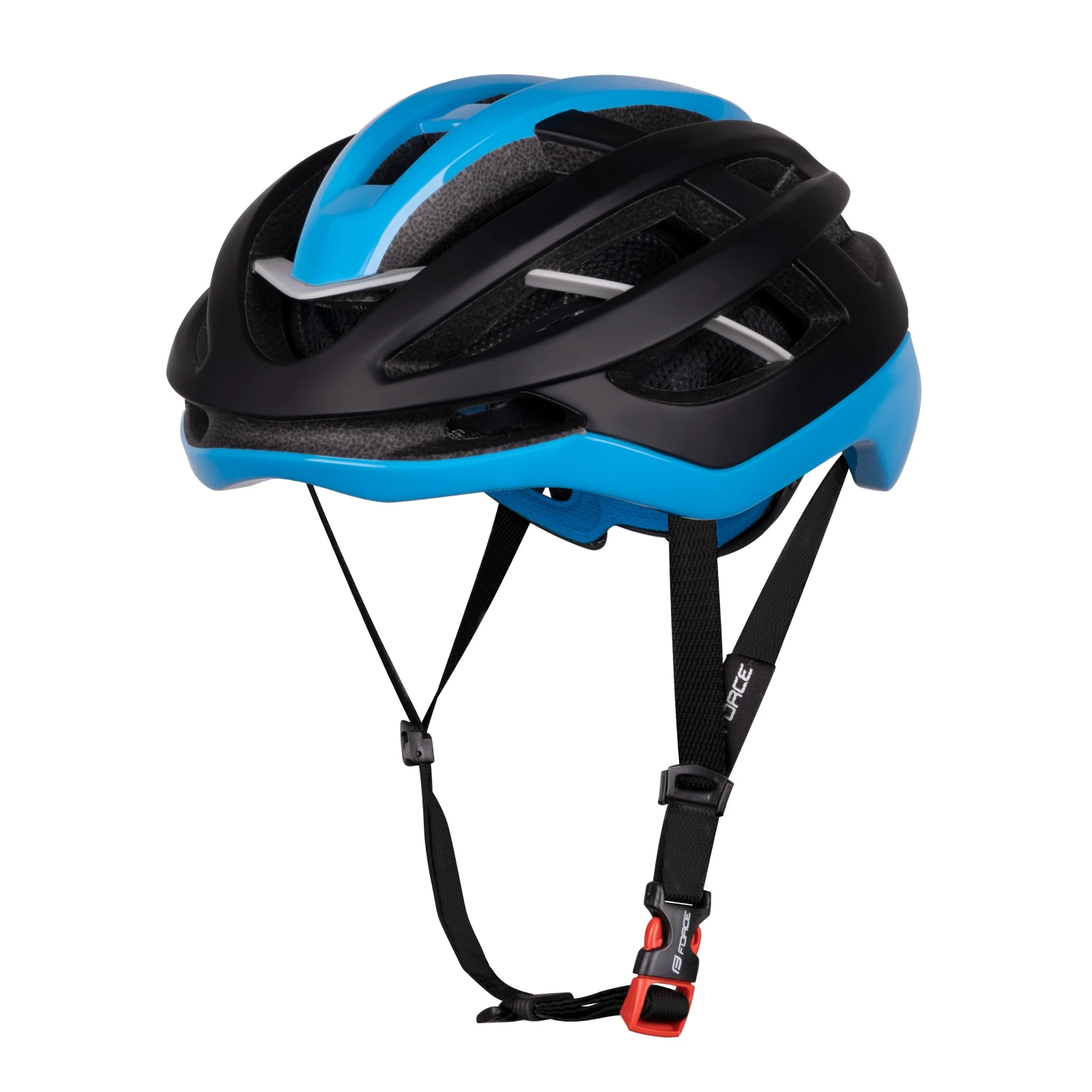 1. Casca Force Lynx negru albastru S M 55-59cm, Albastru/Negru