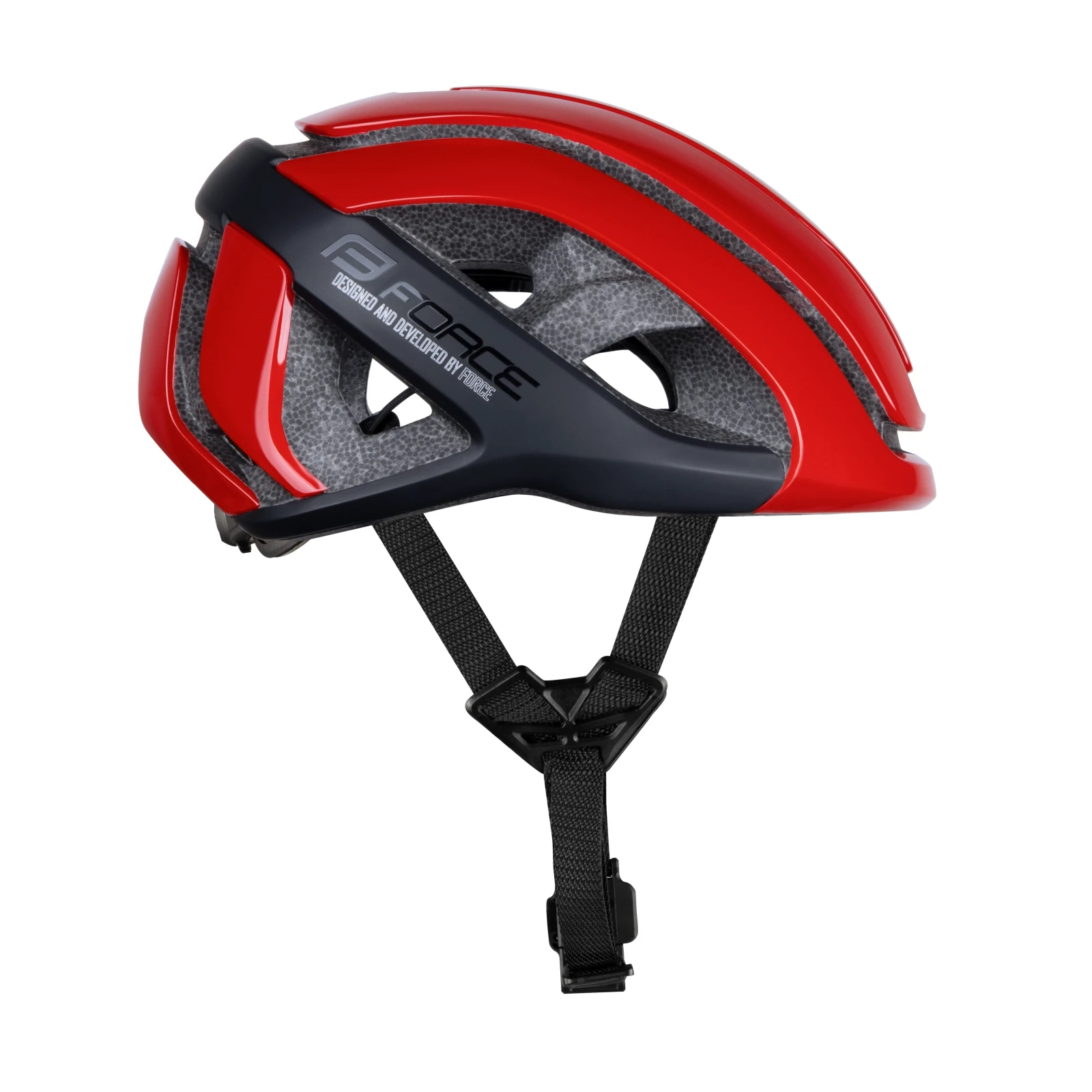 2. Casca Force NEO rosu negru L-XL (58-62 cm) 58-62cm, Rosu/Negru