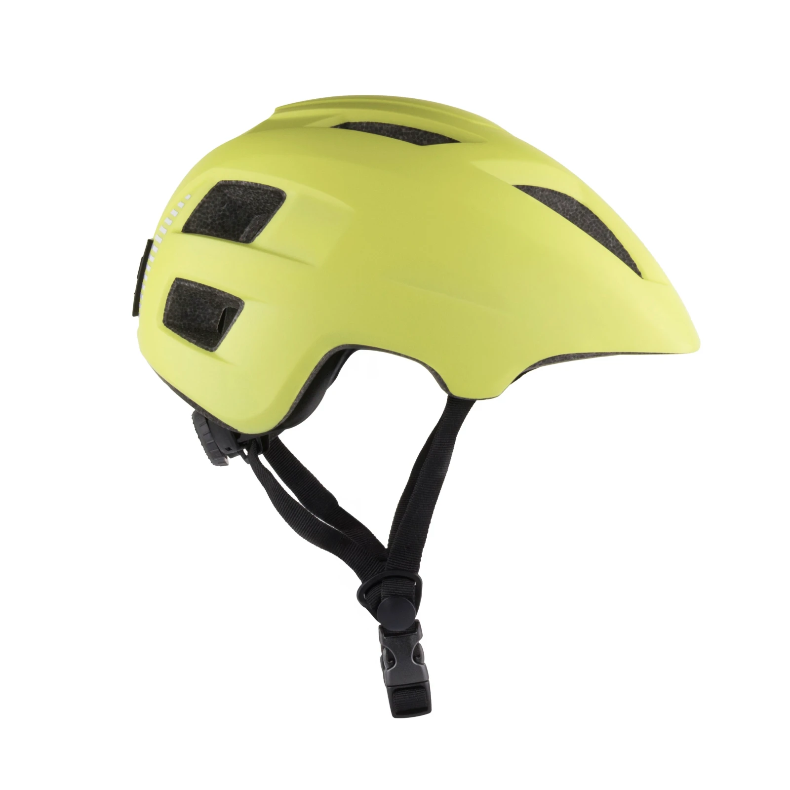 2. Casca Force Zebu cu lumina, lime L-XL (57-61 cm) Galben fluo, 57-61cm