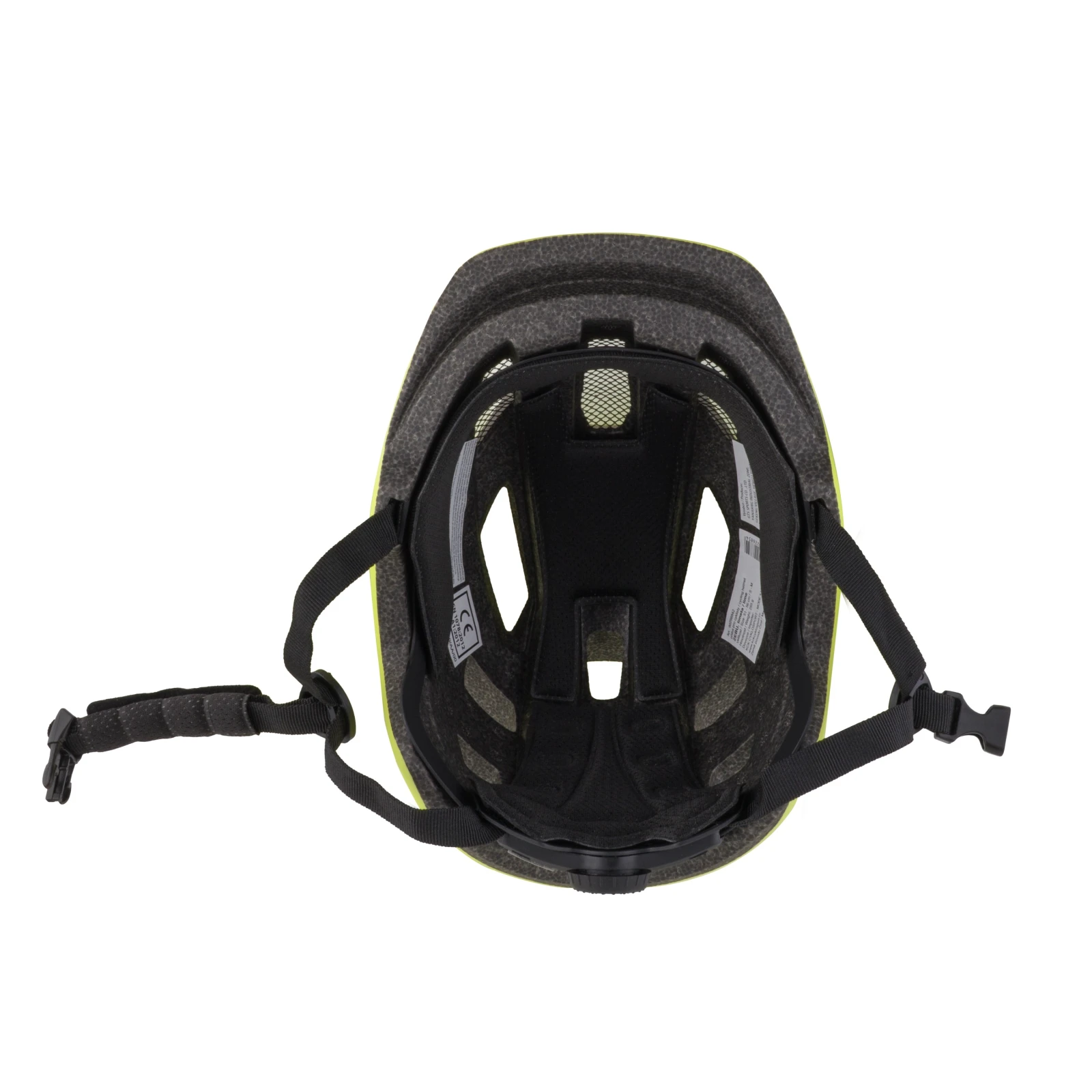 5. Casca Force Zebu cu lumina, lime L-XL (57-61 cm) Galben fluo, 57-61cm