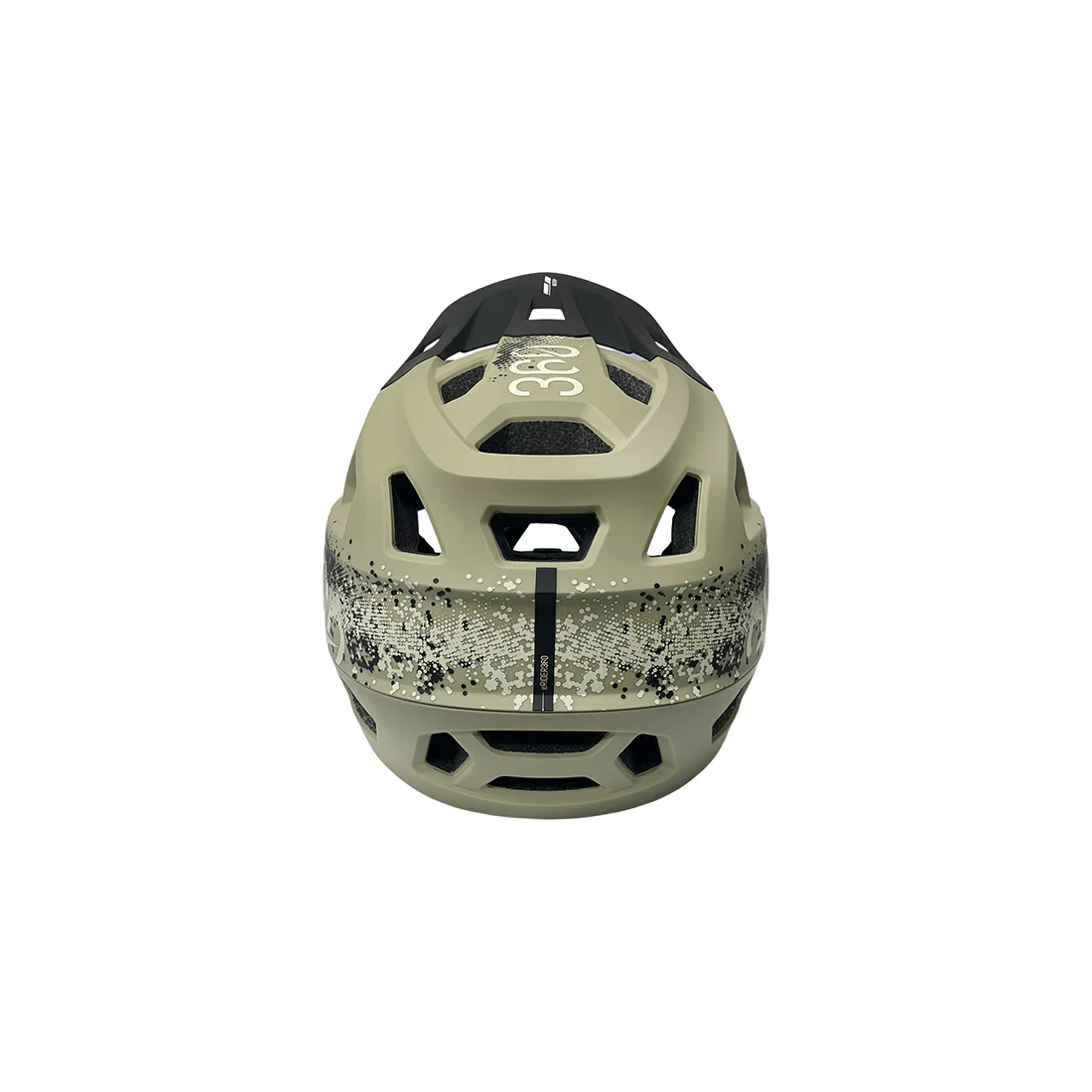 4. Casca full-face Integra Sport, Kaki, 55-58 cm (M) 55-58cm, Kaki/Negru