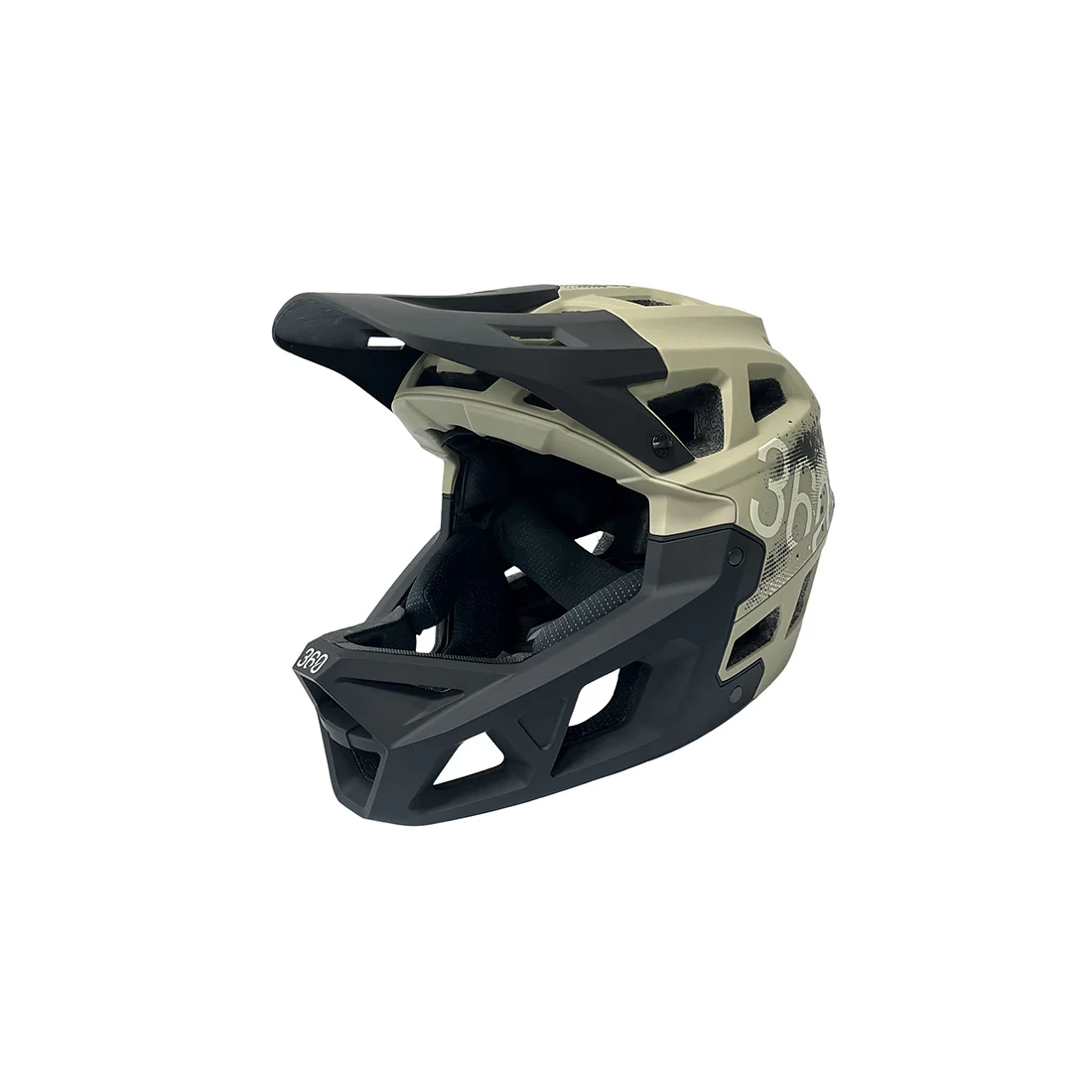 Casca full-face Integra Sport, Kaki, 59-61 cm (L) 59-61cm, Kaki/Negru - 152189