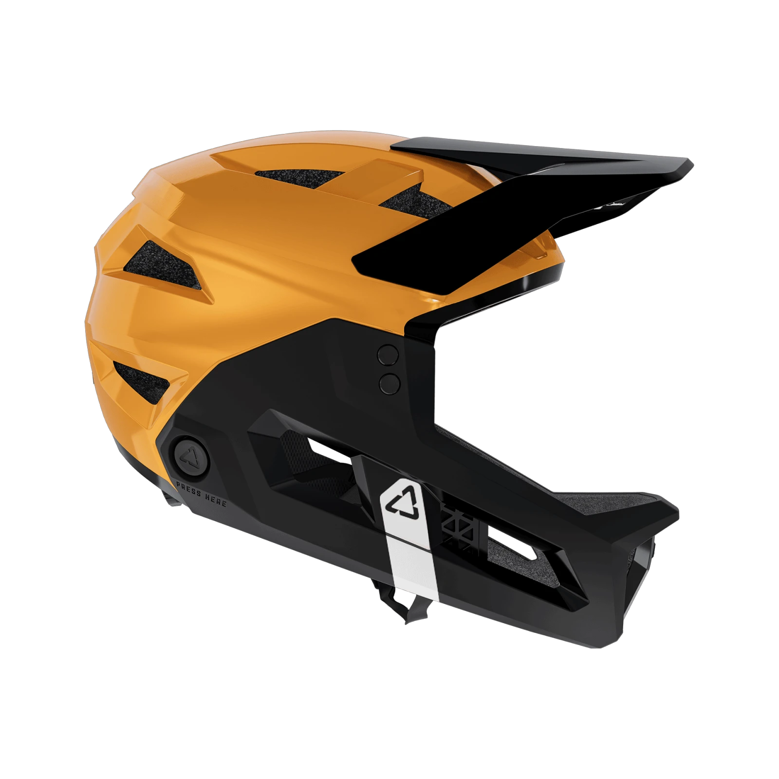 4. Casca Leatt MTB Enduro 2.0 Jr Lager Yellow XS - 50-54cm 50-54cm, Galben/Negru