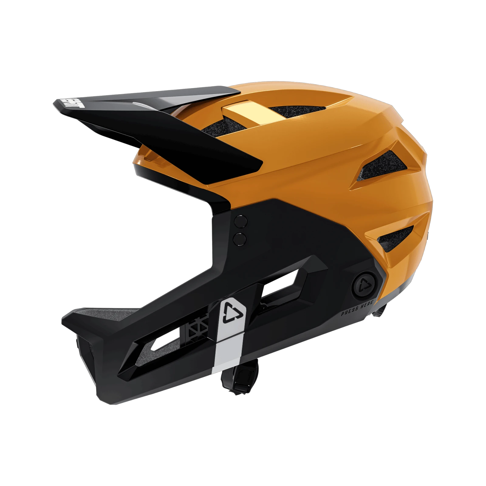 3. Casca Leatt MTB Enduro 2.0 Jr Lager Yellow XS - 50-54cm 50-54cm, Galben/Negru