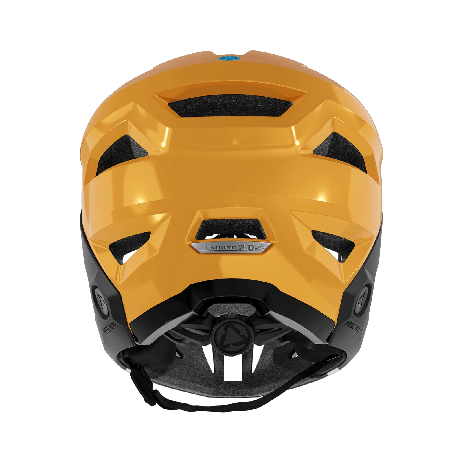 2. Casca Leatt MTB Enduro 2.0 Jr Lager Yellow XS - 50-54cm 50-54cm, Galben/Negru