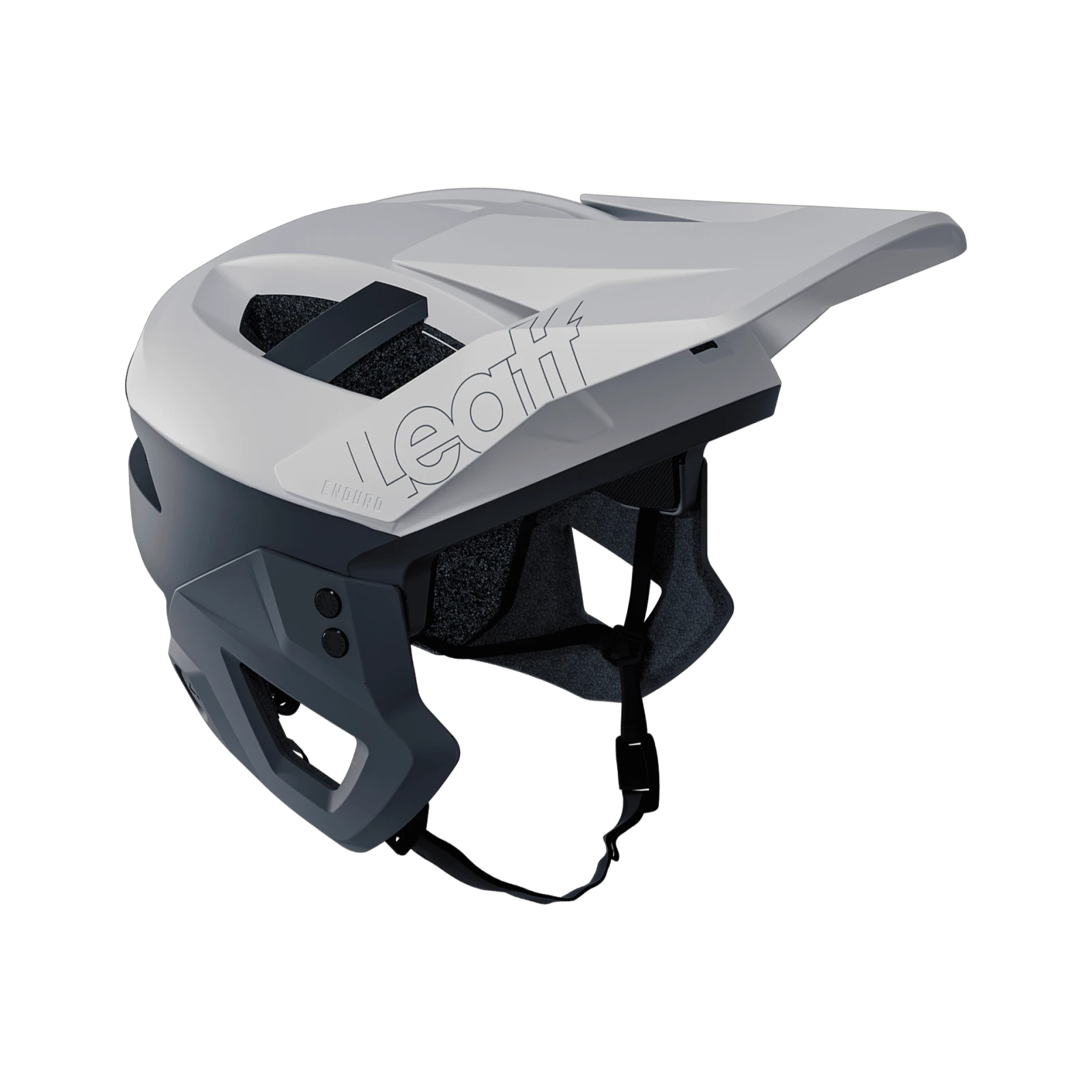 4. Casca Leatt MTB Enduro 3.0 White M - 55-59cm Alb/Negru, 55-59cm