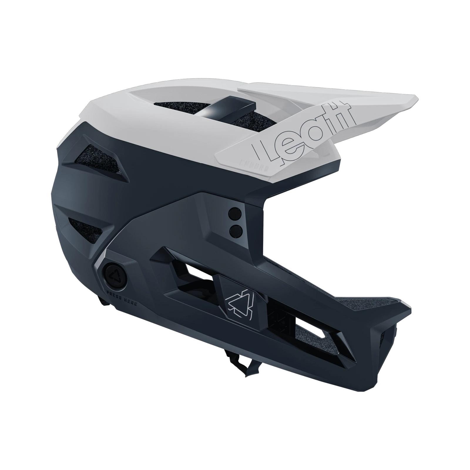 5. Casca Leatt MTB Enduro 3.0 White M - 55-59cm Alb/Negru, 55-59cm