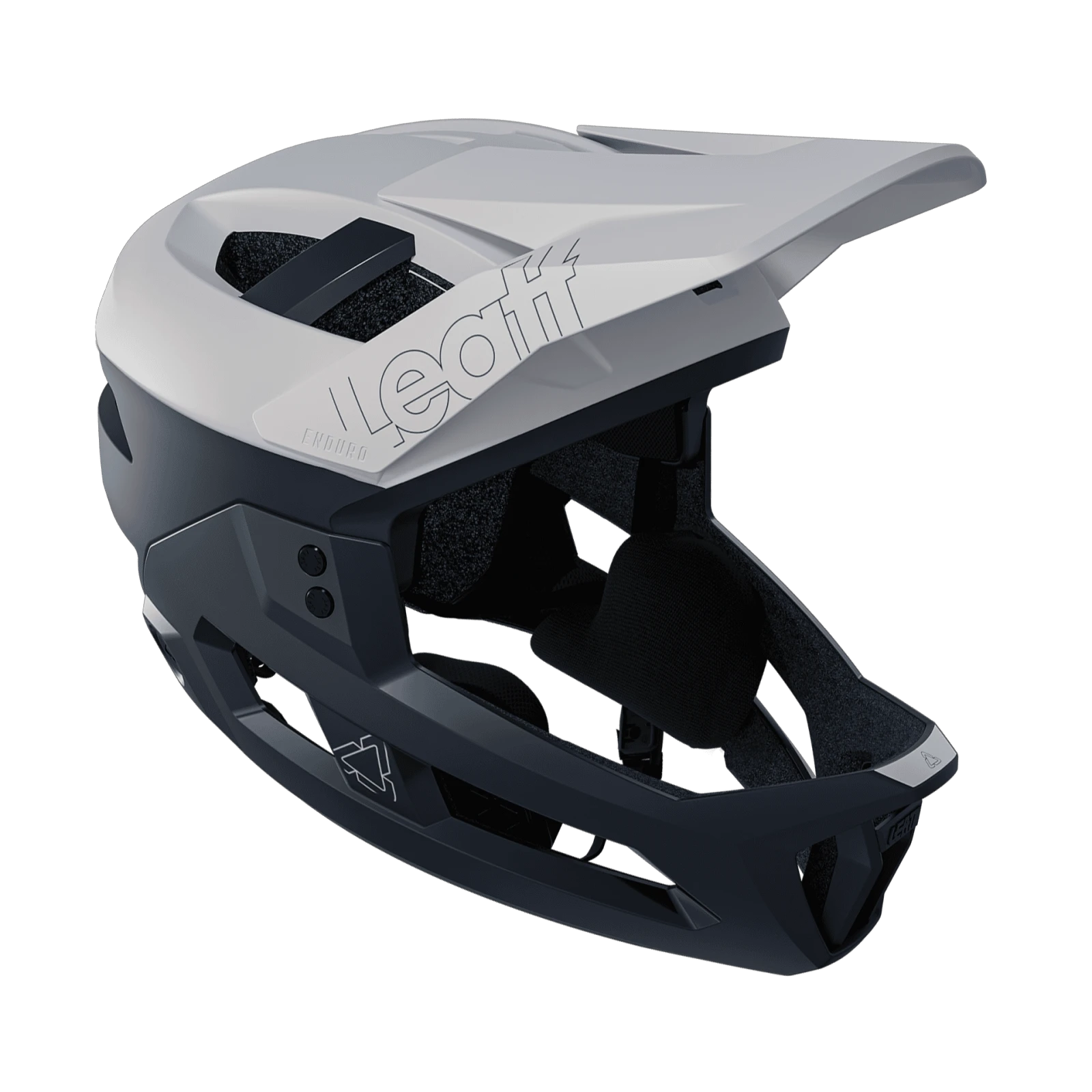Casca Leatt MTB Enduro 3.0 White S - 51-55cm Alb/Negru, 51-55cm - 159333