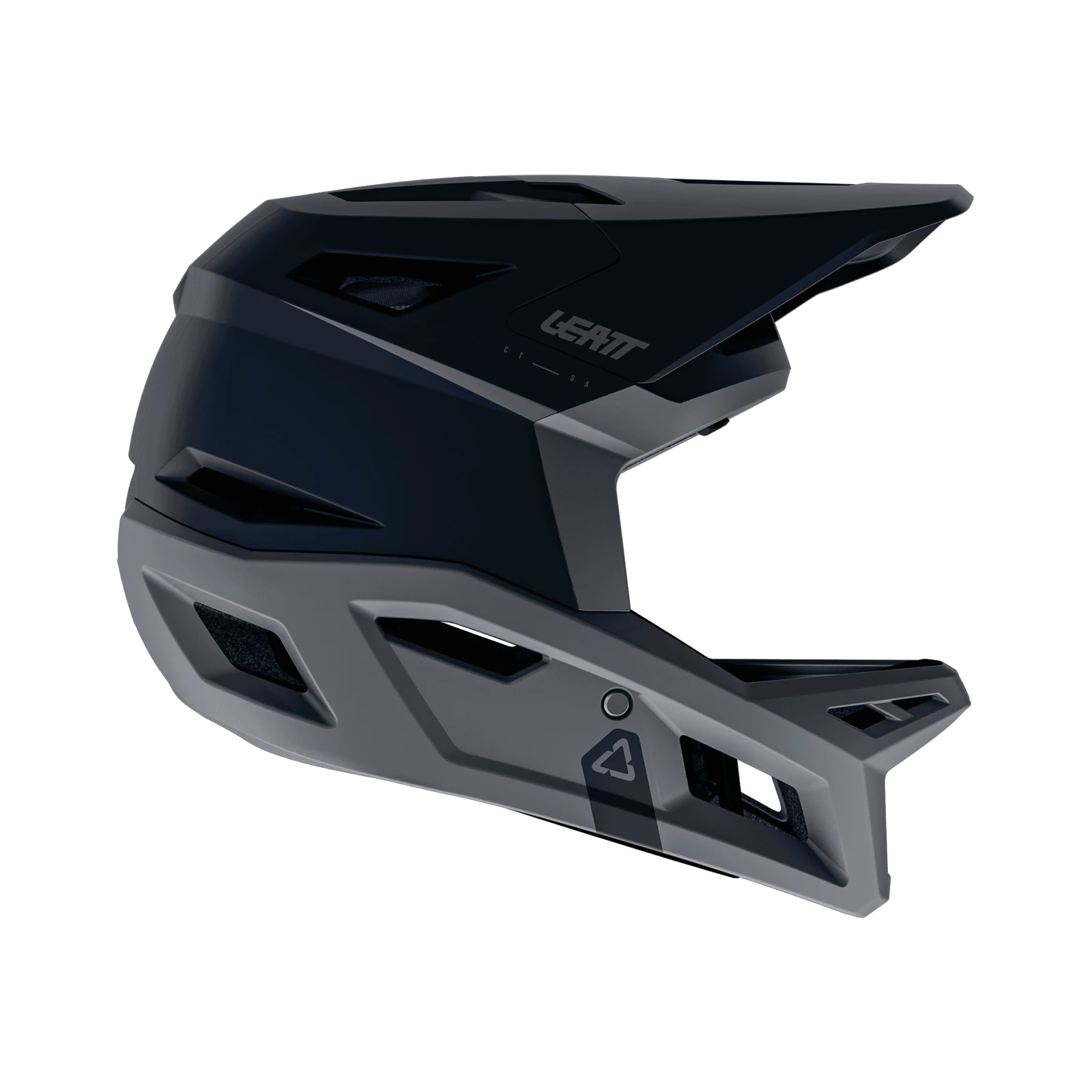 4. Casca Leatt MTB Gravity 4.0 Stealth Black Grey XL - 61-62cm Negru/Gri, 61-62cm