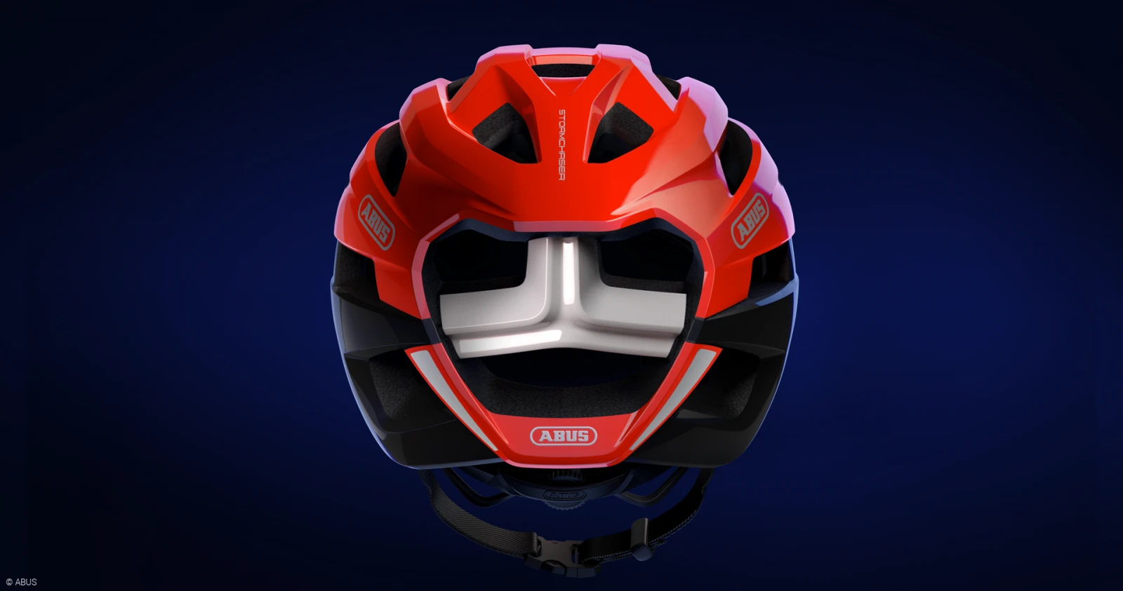 5. Casca sosea ABUS StormChaser, Blaze Red, S (51-55 cm) 51-55cm, Rosu