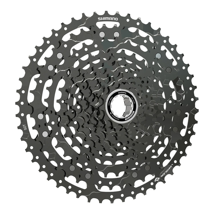 1. Caseta de pinioane Shimano CUES CS-LG400-11, 11 viteze, 11-50T 11-50T