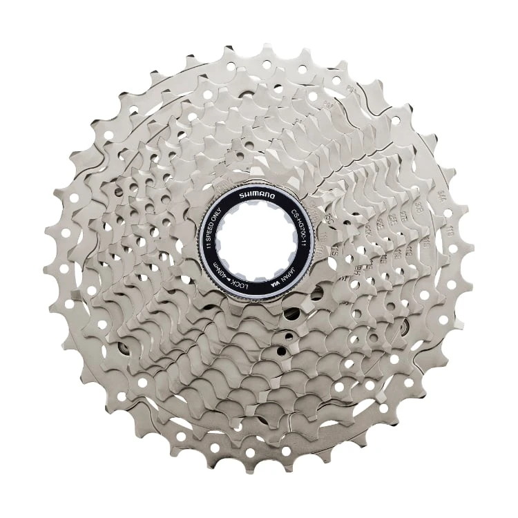 1. Caseta de pinioane Shimano 105 CS-HG700-11, 11 viteze, 11-34T 11-34T